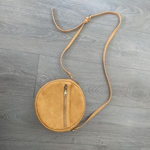 Small orange crossbody purse